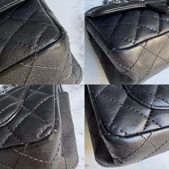 Chanel Mini Reissue 2.55 Single Flap Quilted Leather Crossbody - Picture 12 of 15